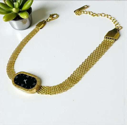 Watch Style Mesh Bracelet (Dummy Watch)
