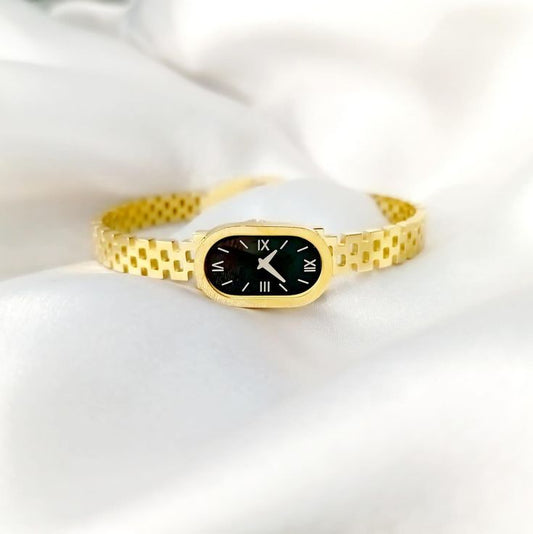 Gold Plated Watch Style Bangle (Dummy Watch)