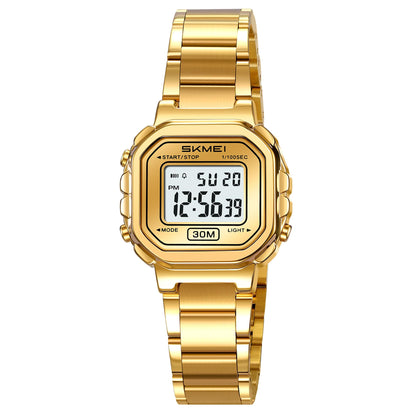 Premium SKMEI Gold Digital Watch