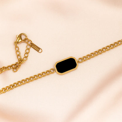 Midnight Charm Bracelet