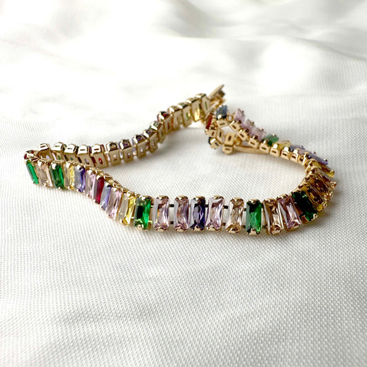 Multicolor Crystal Bracelet