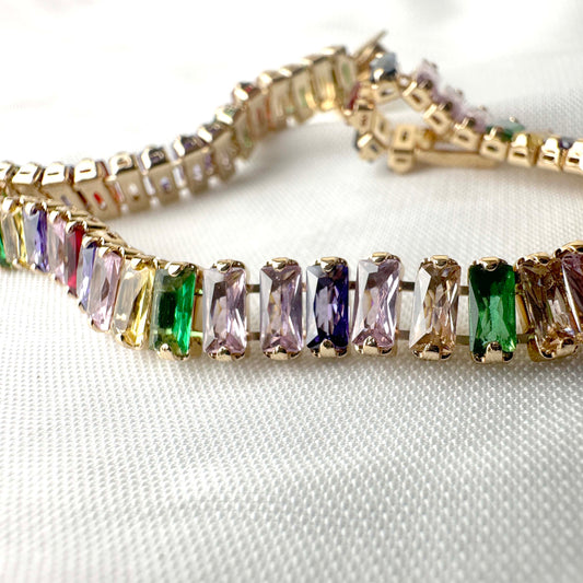 Multicolor Crystal Bracelet