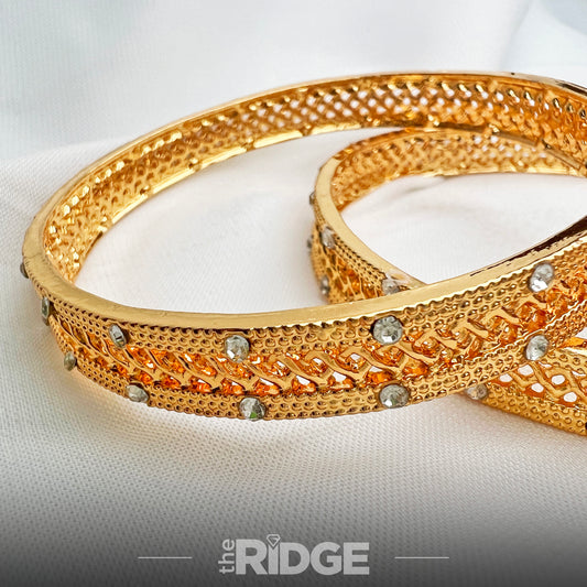 Maharani Glow Bangles – Jaal Design