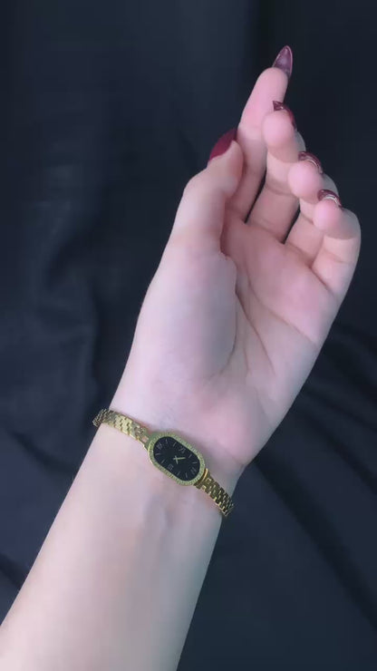 Gold Plated Watch Style Bangle (Dummy Watch)